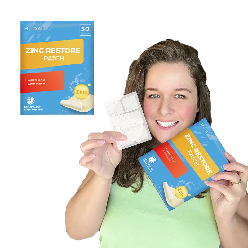 Zinc Plus Topical Patch Improve Immunity Zinc Patch for Supplement Required Ingredients