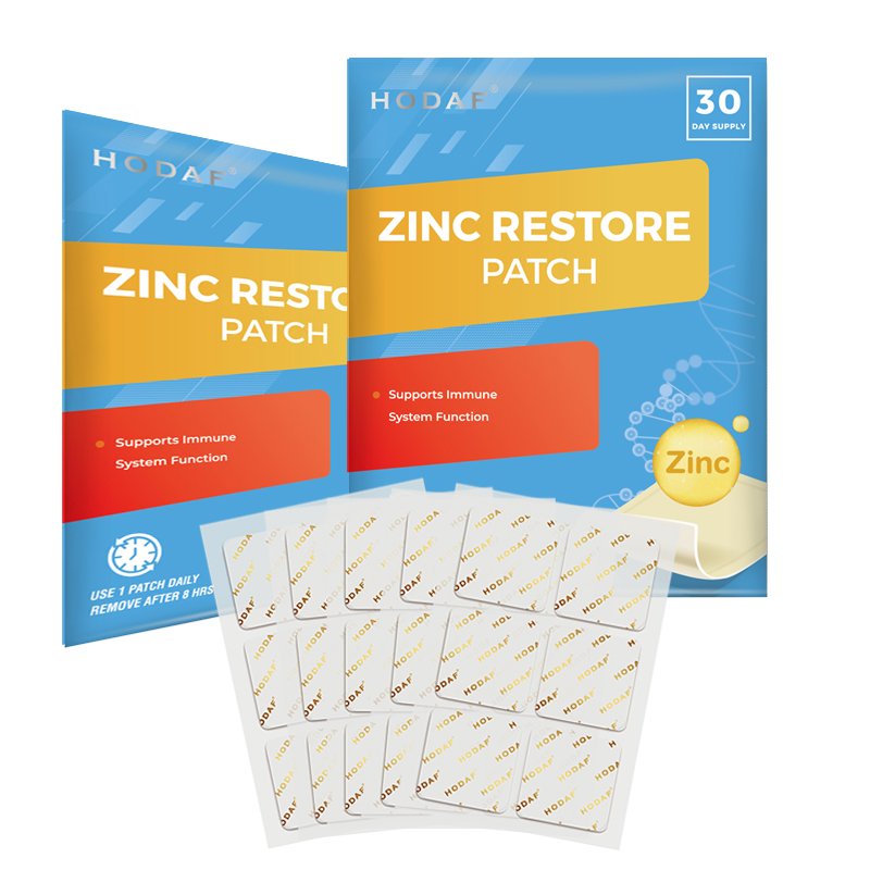 Zinc Plus Topical Patch Improve Immunity Zinc Patch for Supplement Required Ingredients