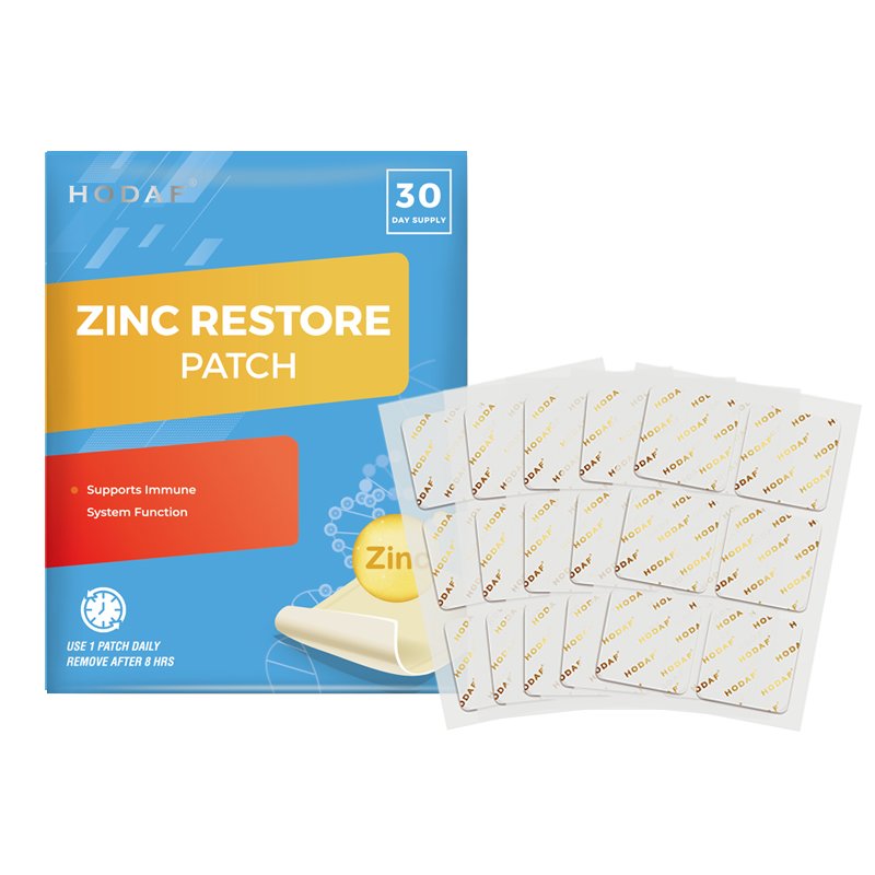Zinc Plus Topical Patch Improve Immunity Zinc Patch for Supplement Required Ingredients