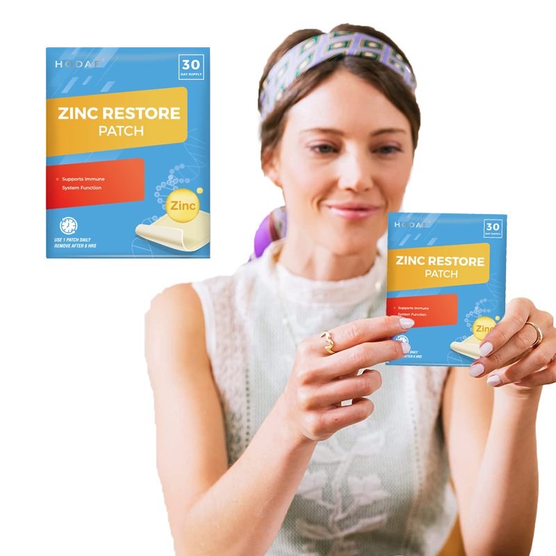 Zinc Plus Topical Patch Improve Immunity Zinc Patch for Supplement Required Ingredients