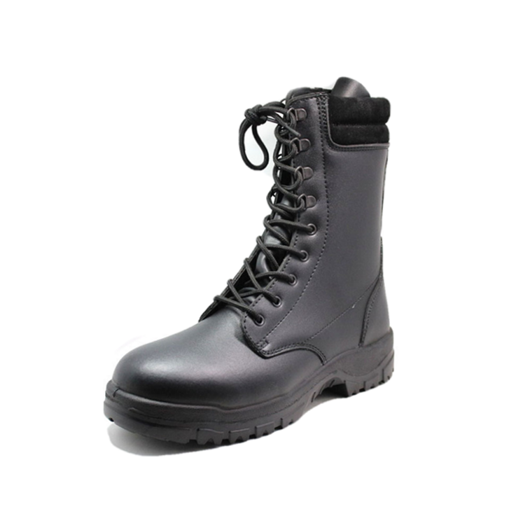 Action Leather Sweat Absorbent Non-slip Abrasion Resistant Welder Boots for Men Custom