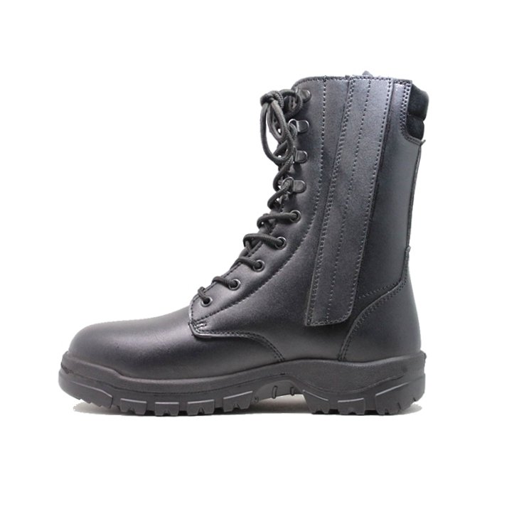 Action Leather Sweat Absorbent Non-slip Abrasion Resistant Welder Boots for Men Custom