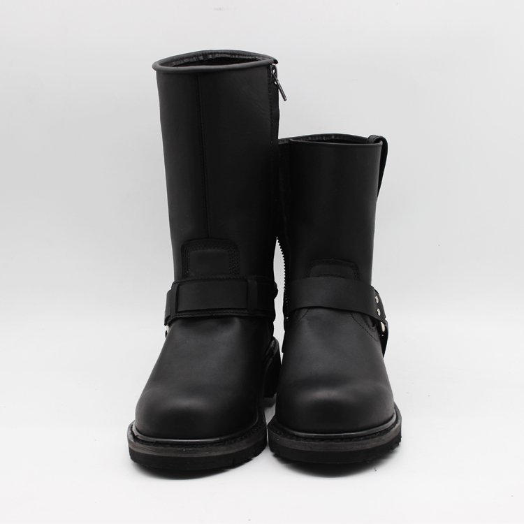 Longfei Safety Shoes Work Boots Safety Boots Grain Leather for Men