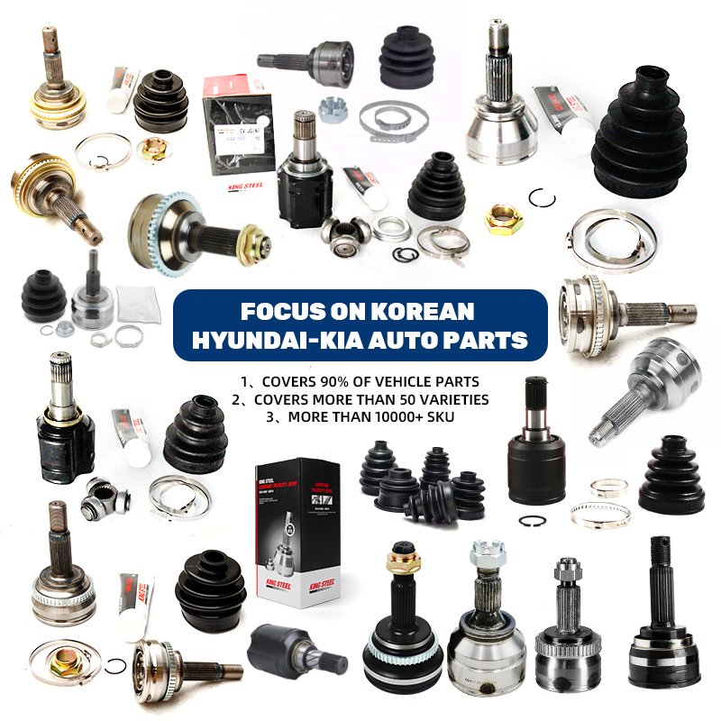 KINGSEEL OEM Wholesale Auto Part Manufacturer Drive Shaft C V Junta Car Outer Inner Cv Joint Punta De Eje for Hyundai Kia Pride