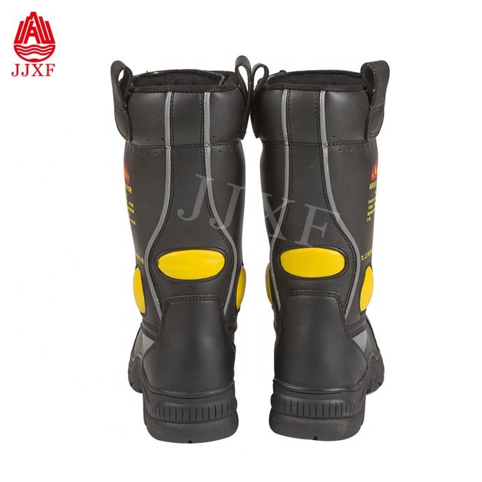 Fire Resistant Firefighting Safety Boots Structural Fire Boots