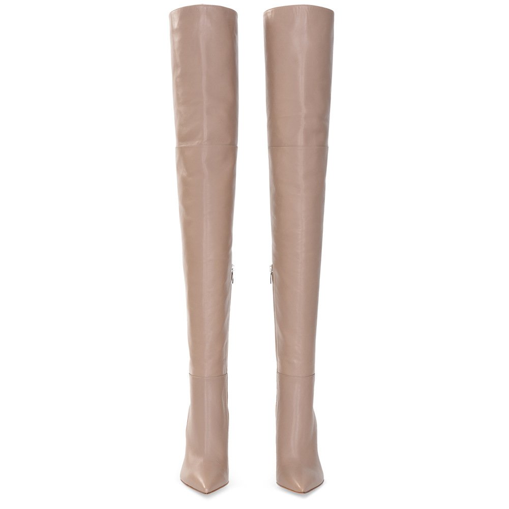 2020 New Design Faction Leather High Boots Closed Winter Ballroom Dance Shoes Dance Boots