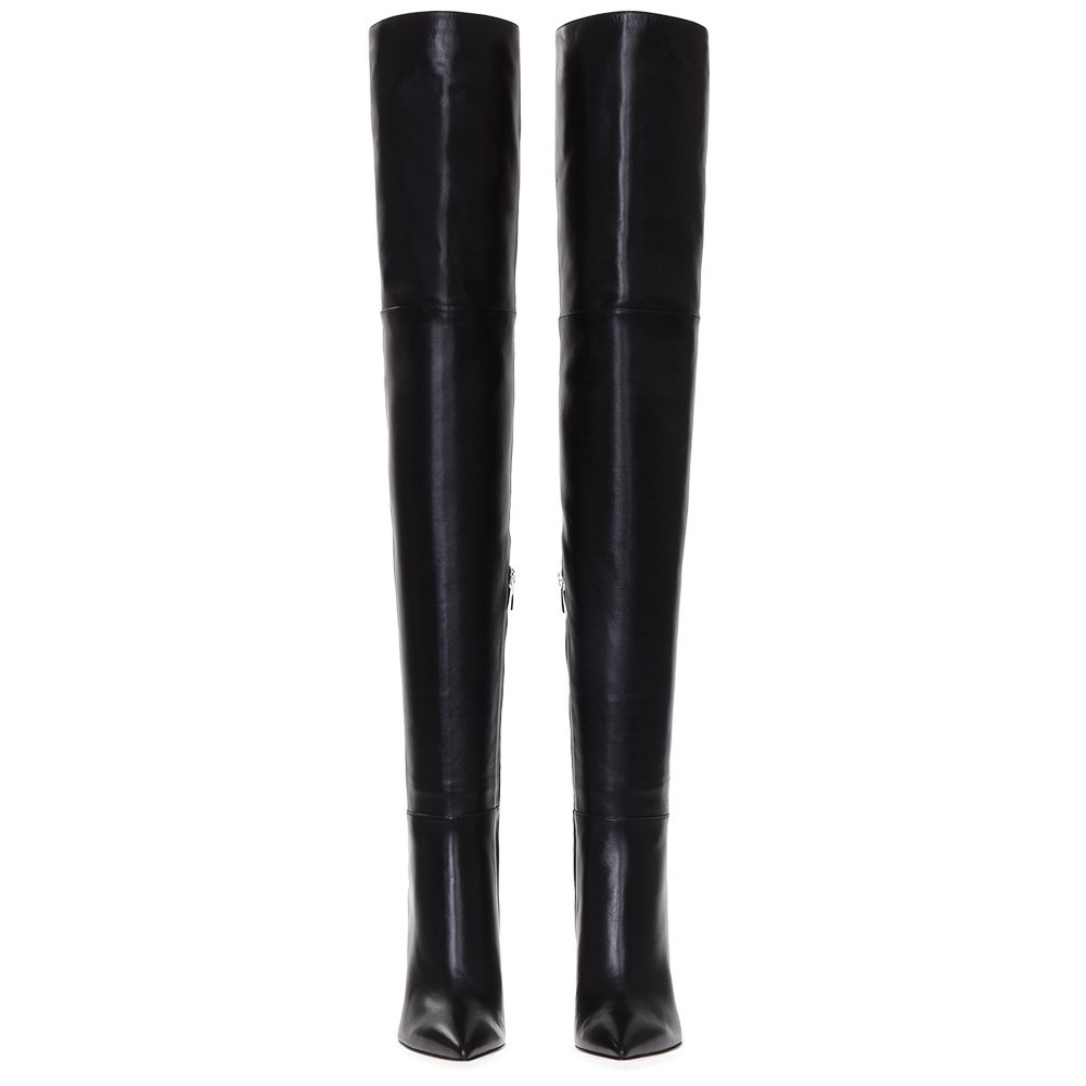 2020 New Design Faction Leather High Boots Closed Winter Ballroom Dance Shoes Dance Boots