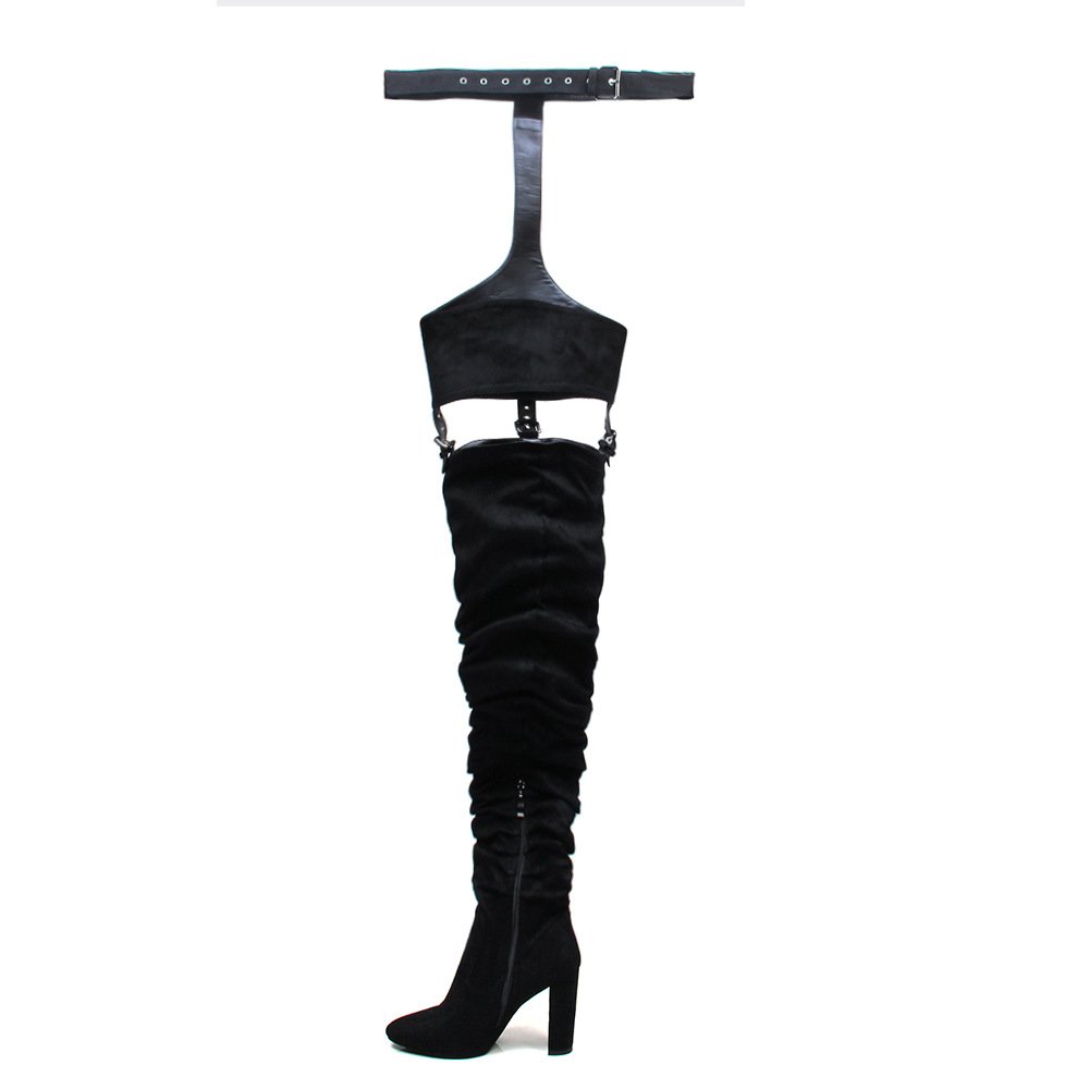 LQ011 2022 Good Quality Belt Boots for Women