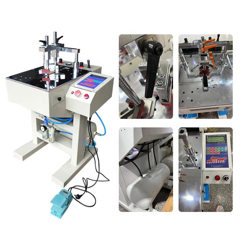 CNC Automatic Nailing Machine Photo Frame Jointing Machine V-Nail Underpinner