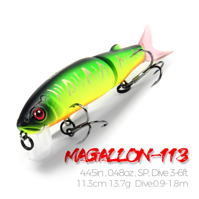 11.3cm 13.7g Hot Fishing Minnow Quality Professional Bait Swim Baits Jointed Lures