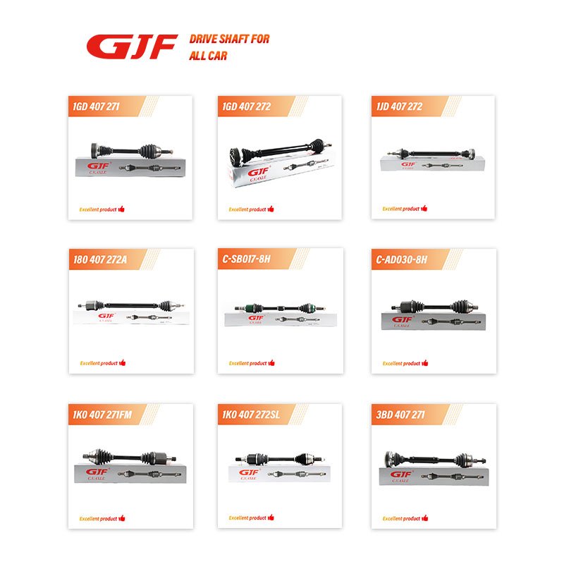 GJF Brand Left Side Front Cv Axle Rear Drive Shaft for Honda CRV RD5 Joint Shaft Oem 2004-2017- C-HO093A-8H