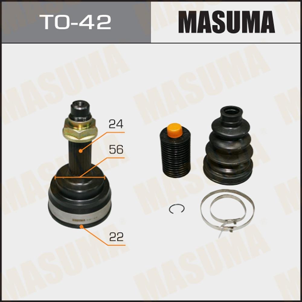 TO-42 MASUMA American Auto Car Constant Velocity C.v Joint BXA 43420-52010 43420-52010 43460-59055 43470-59055 for TOYOTA YARIS