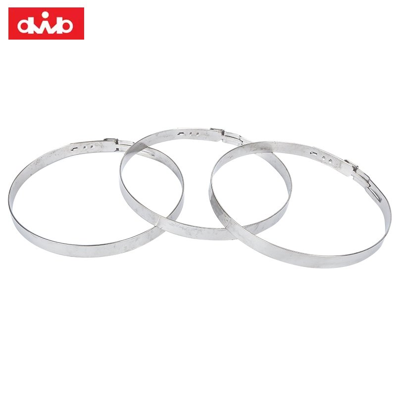 Universal CV Axle Boot Joint Crimp Clamps Stainless Steel