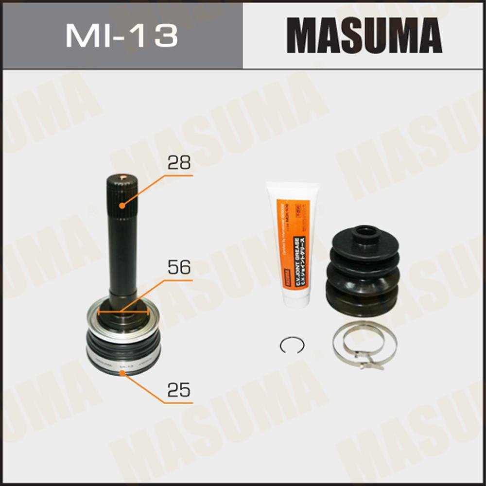 MI-13 MASUMA Auto Parts Transmission System C.v. Joint GK1W 4B40 MB526140 MB526140 MB526141 MB526142 MB526143 K94W