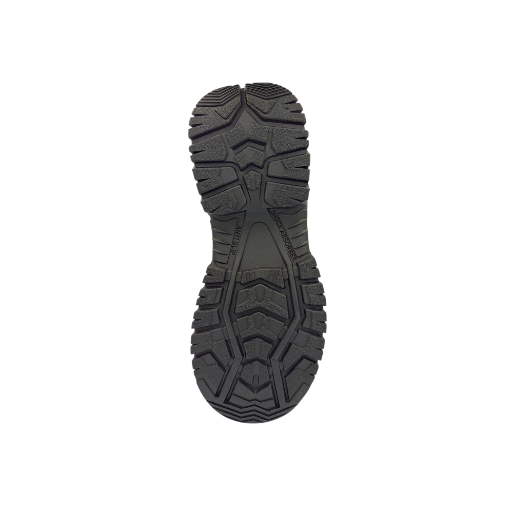 Tactical Boot Long Tube Leather Safety Guard with Certificated Polyamide Protective Toe Cap Model 600