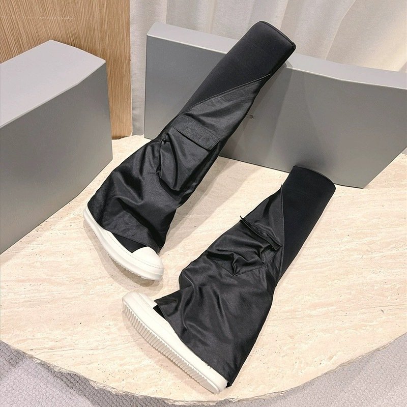 Detachable Knee Boots 2023 Winter New Pocket Slim Long Boots Versatile Outwear Fashion Boots for Women