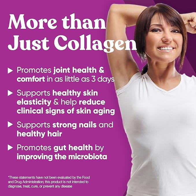 Collagen Pills for Women & Men Vegetarian Multi-Collagen (Type I-V-X) for Skin Health & Joint Support Biotin Vitamin C Vitamin E