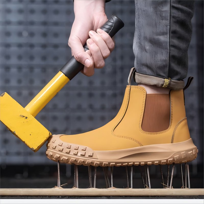 Hot Selling Industrial Safety Wholesale Safety Rubber Boot Safety Shoes for Men