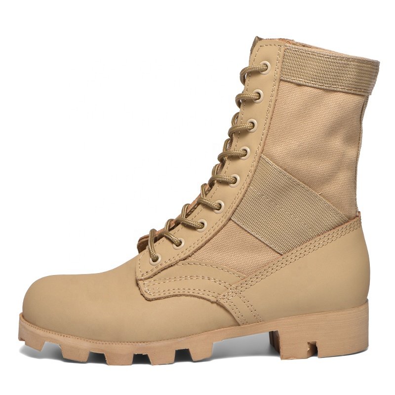 Uppers Soles One Piece Strong Lacing Boots Steel Toe Protects the Toes From Puncture Damag Desert Boots Long Service Life Boots