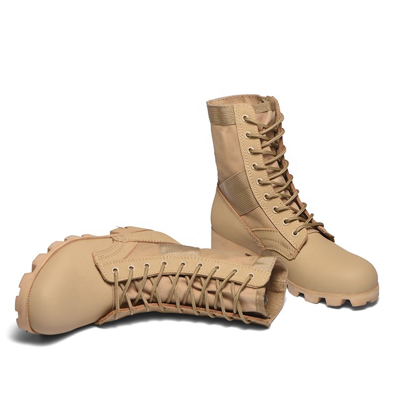 Uppers Soles One Piece Strong Lacing Boots Steel Toe Protects the Toes From Puncture Damag Desert Boots Long Service Life Boots
