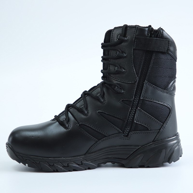 J-H14 Wholesale Spring and Summer Men's Training Security High-top Thigh High Boots Uniform Boots