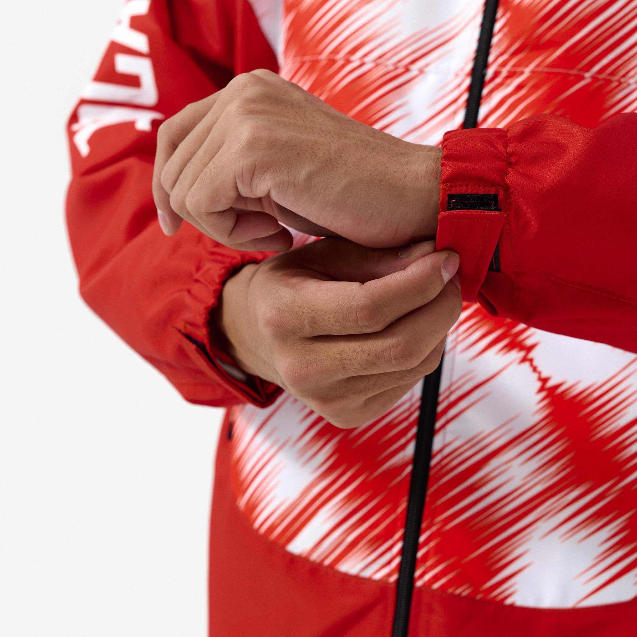 Waterproof Custom logo Sublimated Jacket for Men High Quality Sportswearsweat Shirt Durable Apparel Manufacturer High Neck