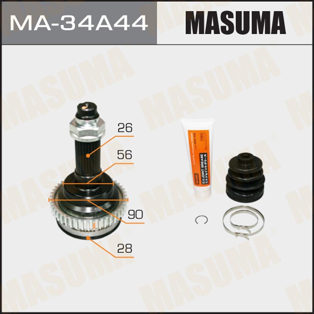 MA-34A44 MASUMA Spare Part Steel CV Joints Kit CR51V 2C FD54-22-610 FD54-22-610A FD54-25-60XA for MAZDA FAMILIA S-WAGON