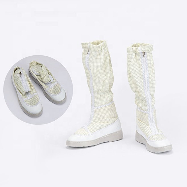 Anti-static Safety Shoes Long Boots Workshop ESD Work Shoes Boots for Electronic Industry