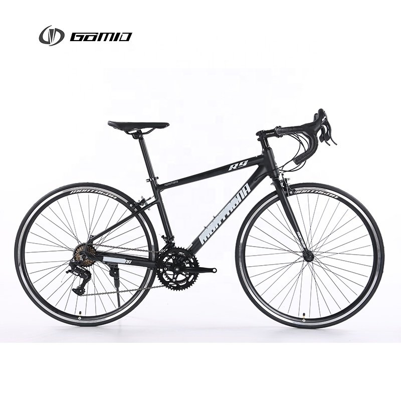 GOMID Racing Bike Alloy Road Custom Bicycle Simulated Carbon Fiber Roadbike for Man Bisiklet OEM Gear Cycle 700c Road Bike