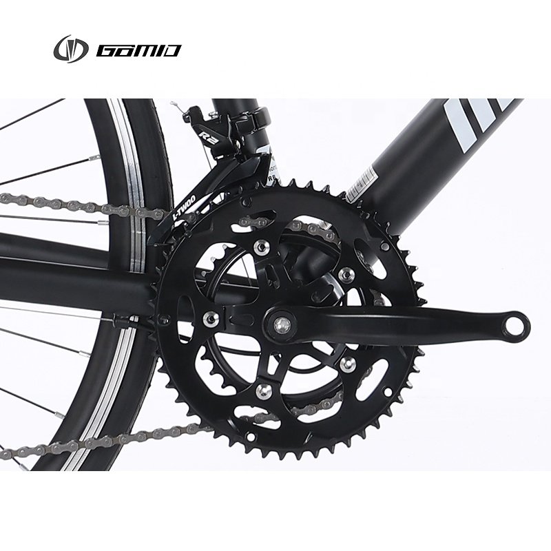 GOMID Racing Bike Alloy Road Custom Bicycle Simulated Carbon Fiber Roadbike for Man Bisiklet OEM Gear Cycle 700c Road Bike