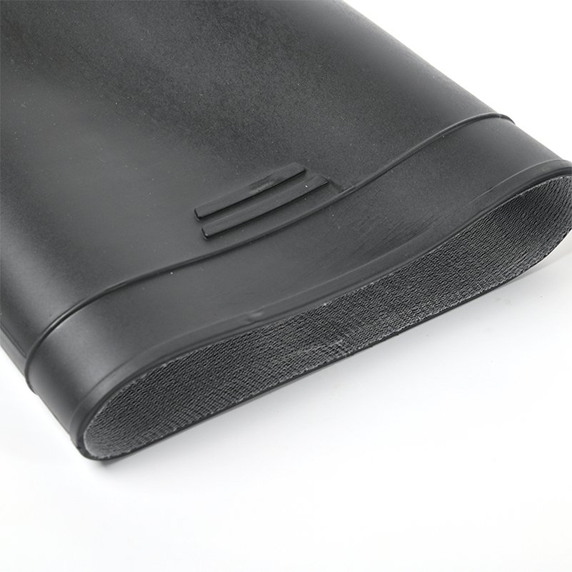 Professional Anti Oil Acid Mid Calf Pvc Boots Black Pvc Safety Boots Man Work With Steel Toe