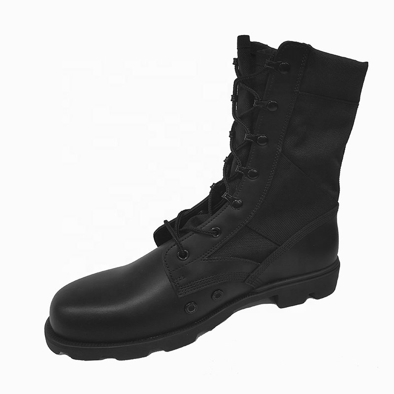Men's High-top Spring and Fall Thickened Men's Work Boots Outdoor Leather Thick-soled Biker Boots Large Size
