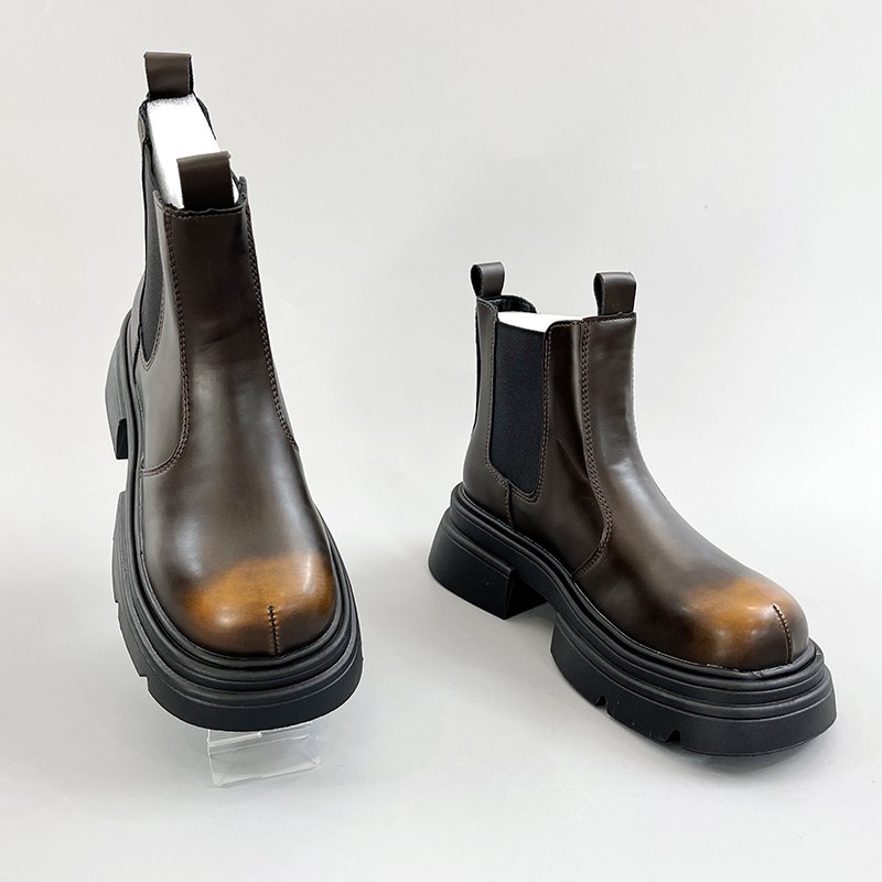 Factory Direct Sales Custom Logo Accepted Punk Boots Women's Fashion Knight Boots