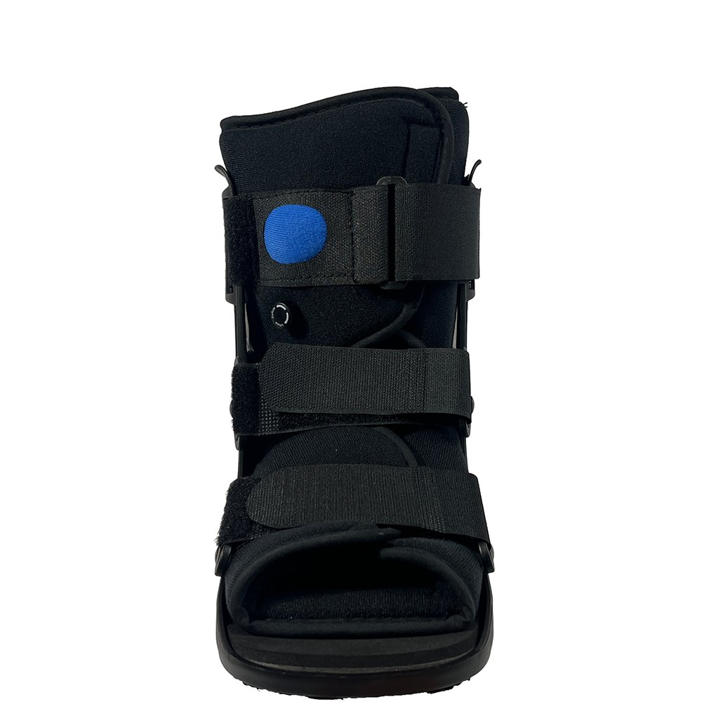 Short Air Walker Walking Boot for Fracture Recovery Supports Broken Foot & Sprained Ankle Fits Left & Right Foot