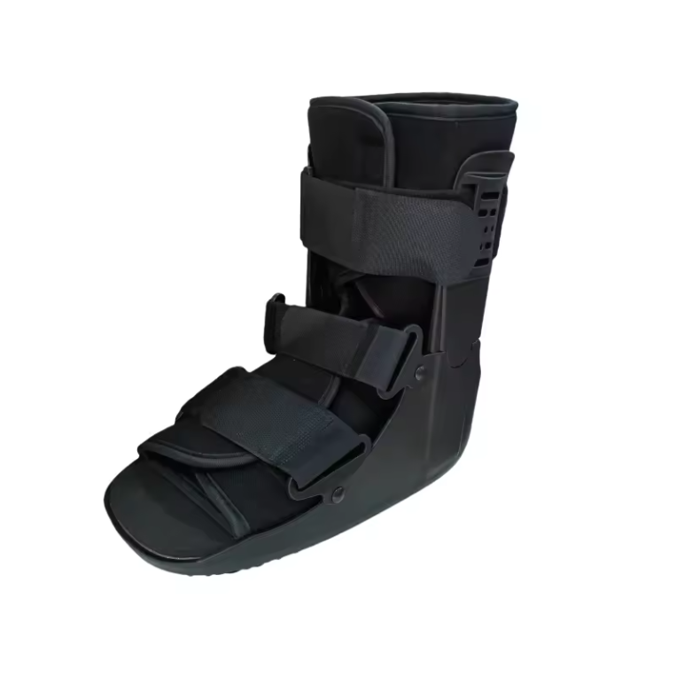 Short Air Walker Walking Boot for Fracture Recovery Supports Broken Foot & Sprained Ankle Fits Left & Right Foot