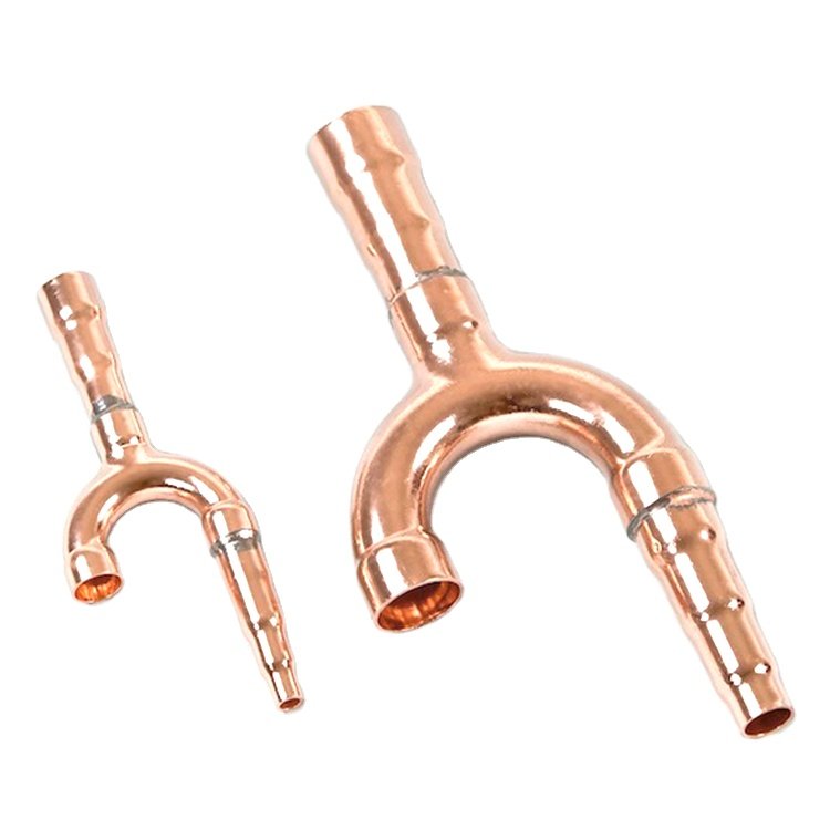 High-Durability VRV Joint Pipes for Commercial HVAC Systems, Branch Pipe, Y Joints.