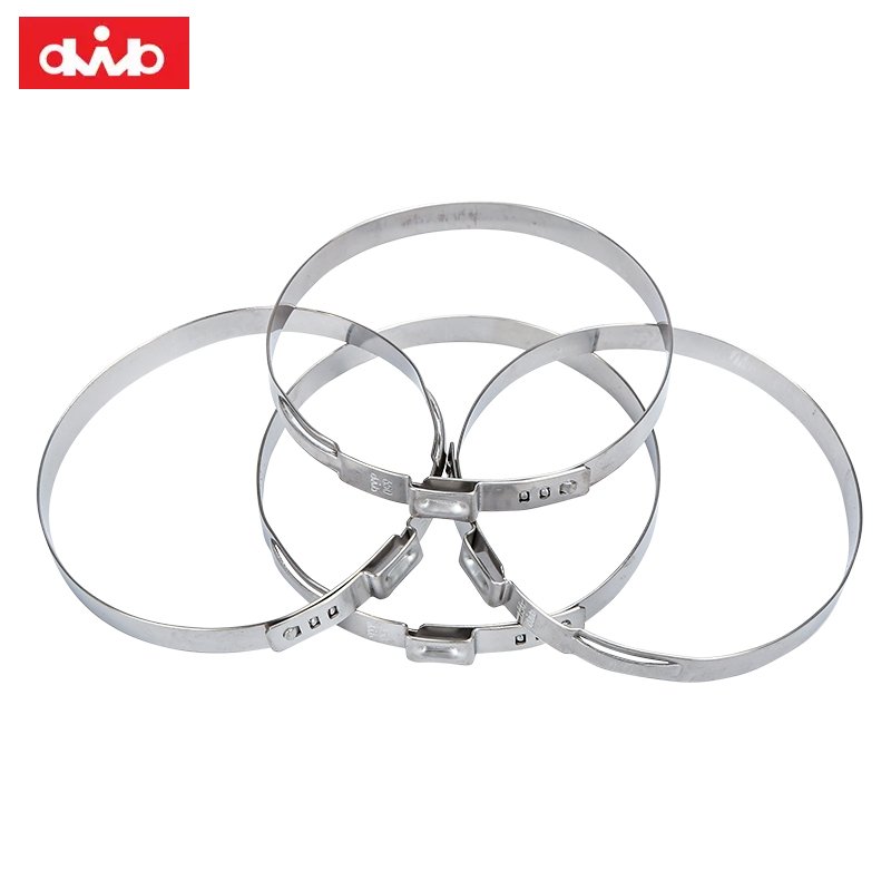 304 Stainless Steel CV Joint Boot Clamp for Automobile