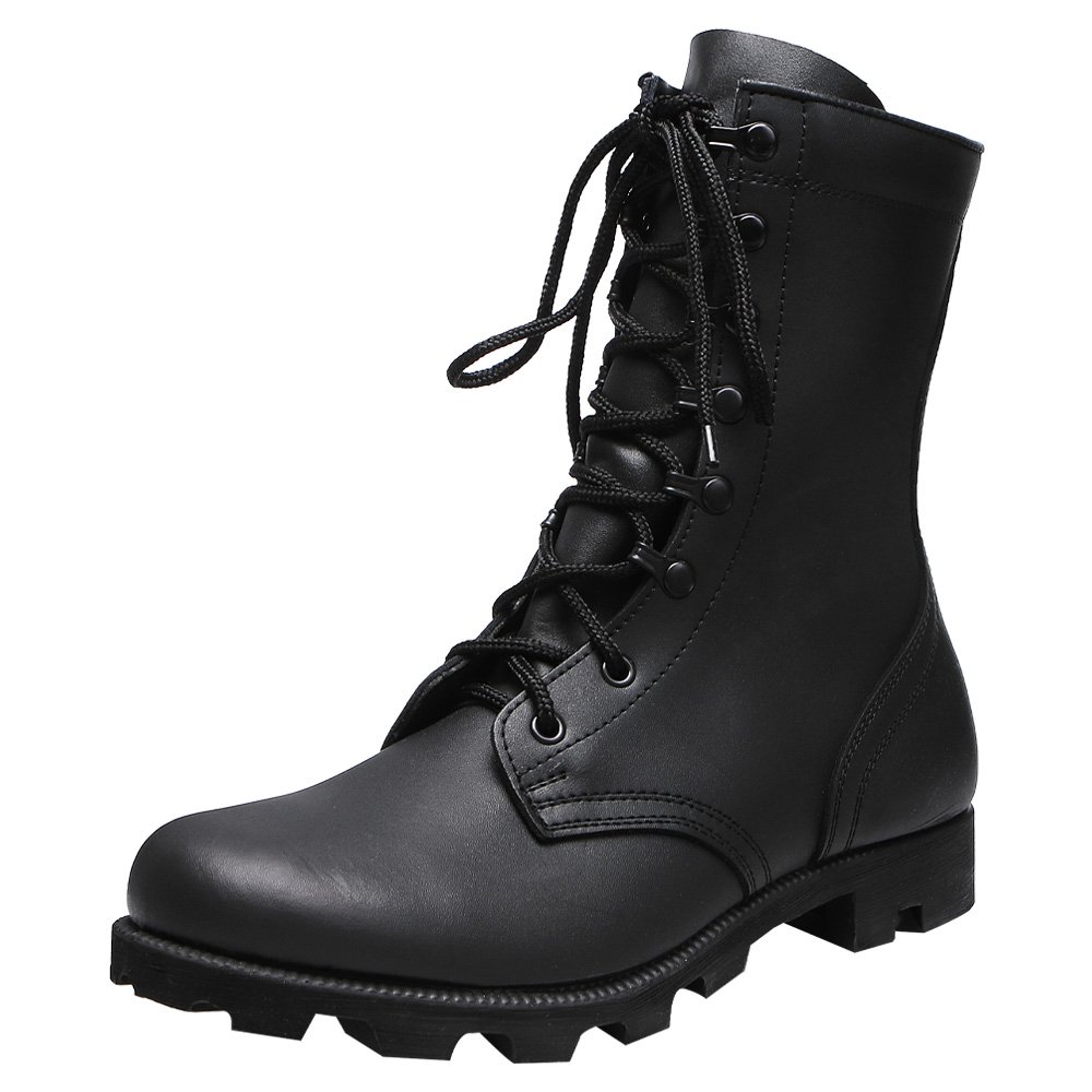 Factory Price Style High Ankle Full Leather Vulcanization Process Cow Leather Safety Boots