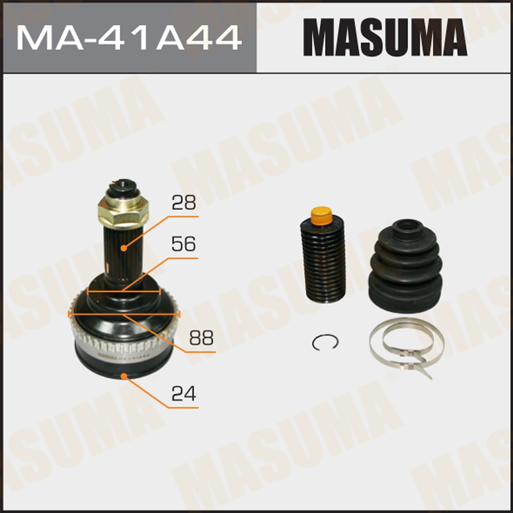 MA-41A44 MASUMA Auto Hardware Steel C.v. Joints Set CS1A 4G13 GG06-22-510A GG06-22-510 GG06-25-50XD for MAZDA FORD ESCAPE