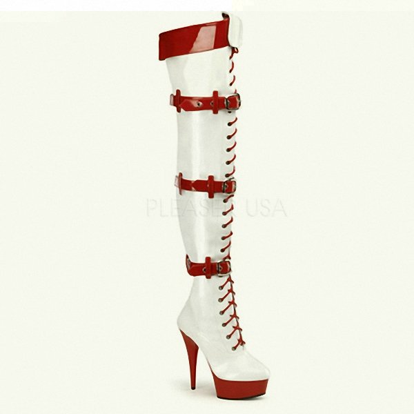 6inch-15 cm High and Knee-high Boots Catwalk Shows Shoes Stage Appeal SM Cross-dressing Boots Shoes Dress Shoes