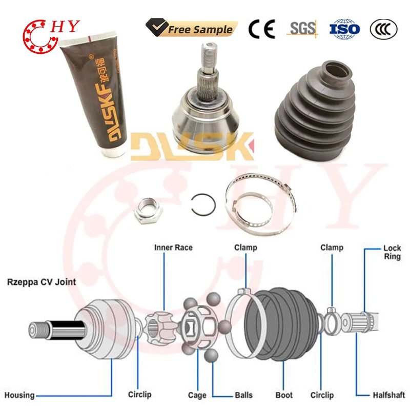 Other Auto Parts Factory High Quality Cvjoints Outer Cv Joint for Kia Rio With Cv Rubber Boot