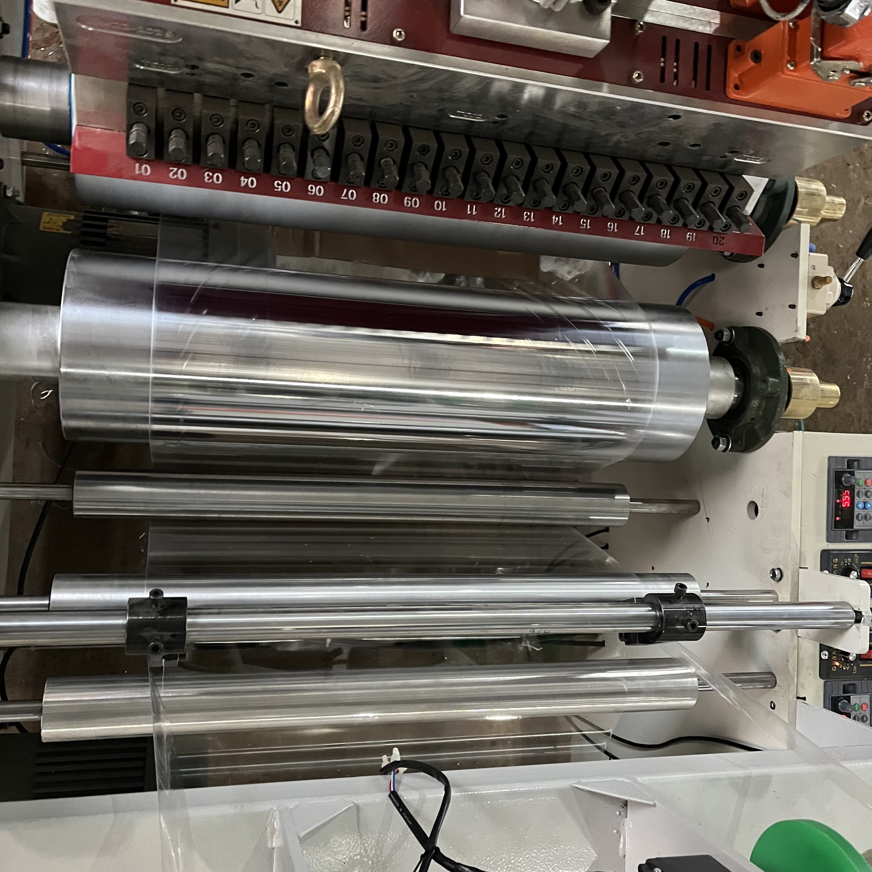 PE PP Film Extruder Production Line Plastic Film Making Machine