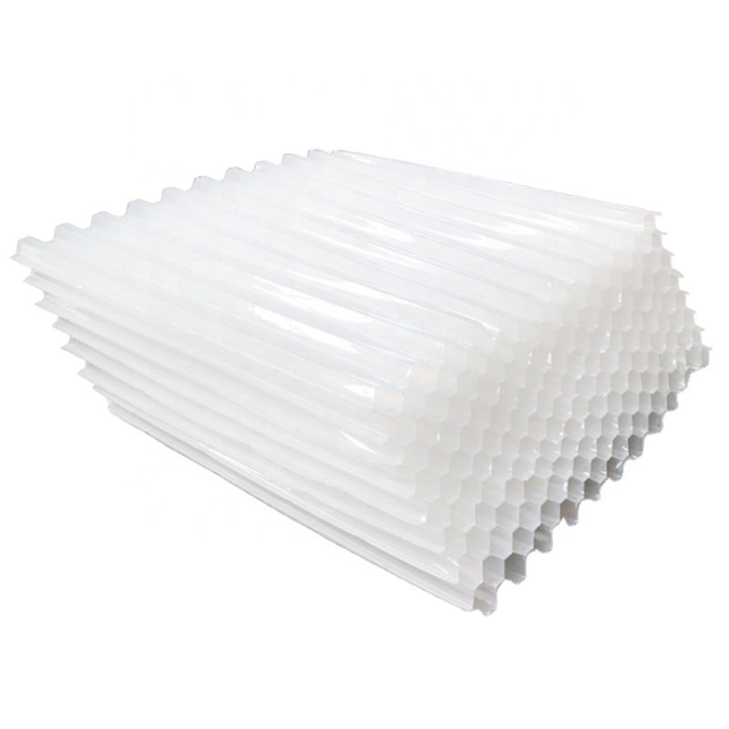 PVC PP Plastic lamella clarifier Lamella tube settlers for waste water treatment