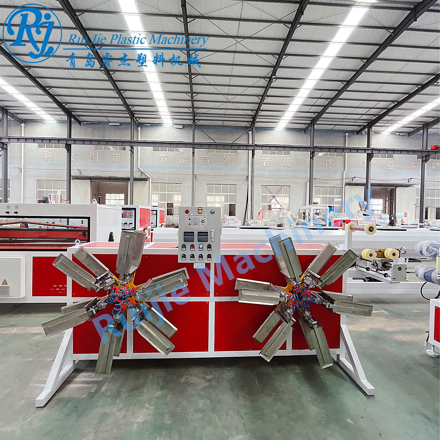 high speed PP PE PVC HDPE corrugated pipe making machine factory