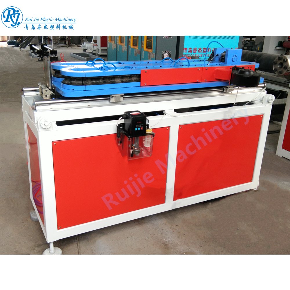 high speed PP PE PVC HDPE corrugated pipe making machine factory