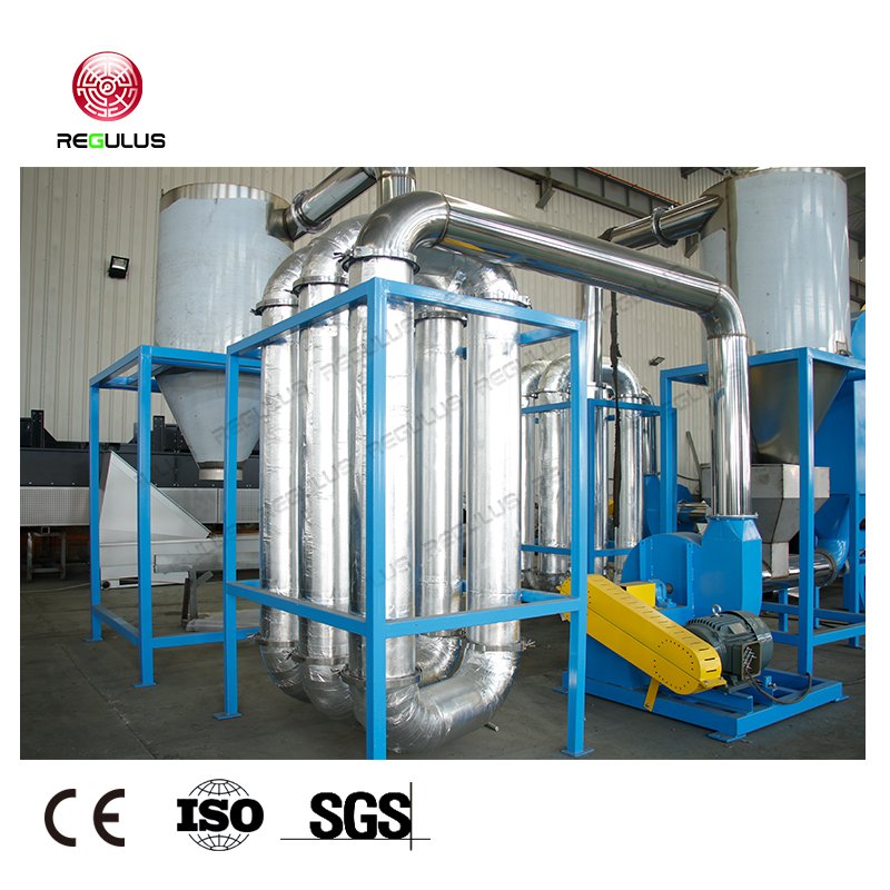 Waste PP/PE Hard Various Material Plastic Washing Drying Recycling Line