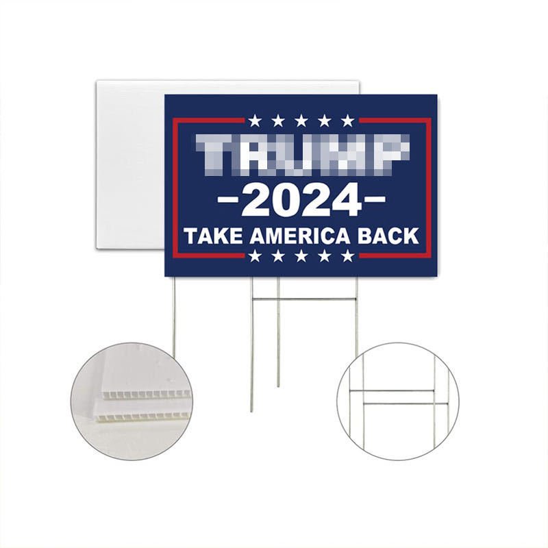 Custom Printed Wholesale Yard Signs Board Billboard Advertising Board Pp Board