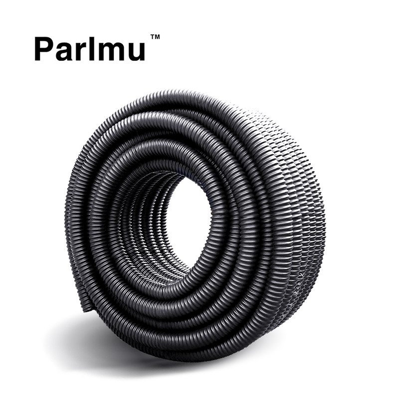 Industry PA Grade Black 8mm Flexible Conduit Pipe Cable Pipe Protection PE/PP/PA Corrugated Pipe