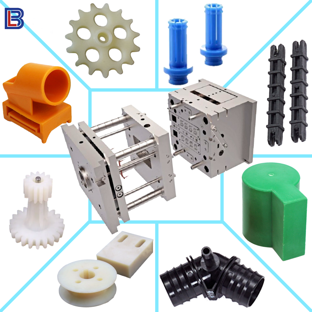 Manufacturer Plastic Mould Die Maker Custom ABS PP POM Plastic Molding Injection Making Manufacturer Injection Molded
