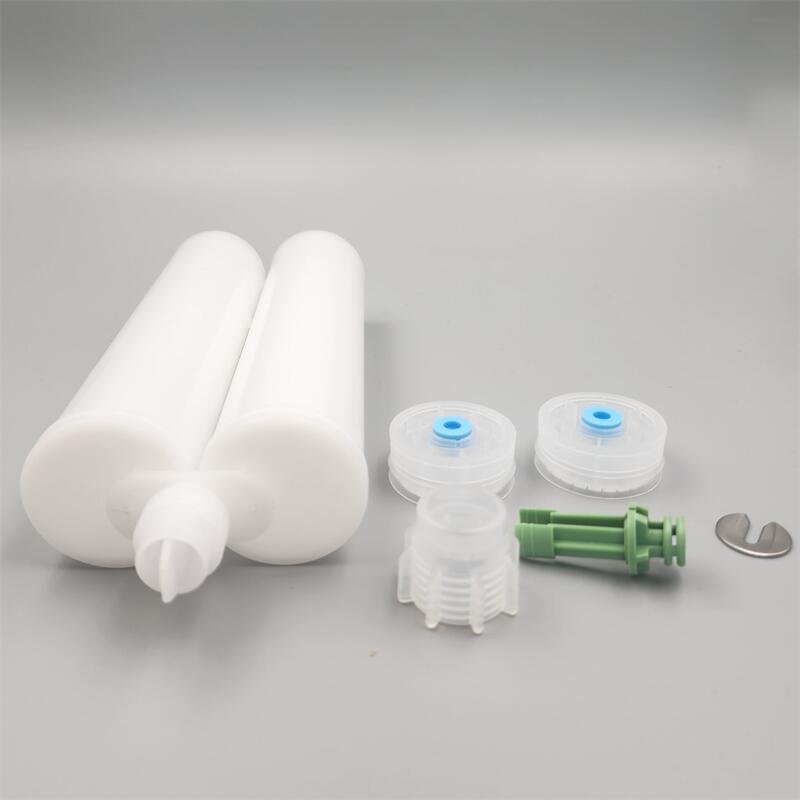 400ml 1:1 Two component Syringes barrels PP material for adhesive dispenser